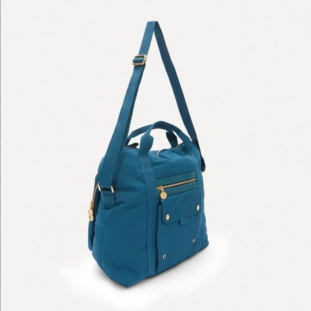 Stella McCartney Blue‎ Baby Diaper Bag with Zip Pocket